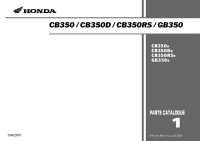 Honda GB350 CB350 - Parts-Catalogue EN 23